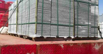 吴忠 芝麻白火烧规格板地铺石300*600/600*600