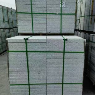 吴忠 芝麻白火烧，园林广场市政工程地铺石，1.8~5.0厚均有现货