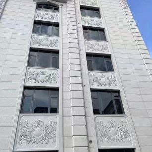 吴忠 白麻荔枝面花岗岩别墅外墙干挂