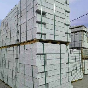 吴忠 芝麻白花岗岩路沿石，路缘石，路肩石，道牙，立缘石，马路牙子，街沿石，侧石等