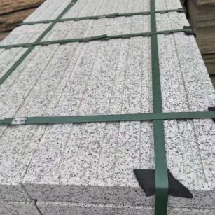 吴忠 白麻花岗岩直行盲道石，盲条，地铺石