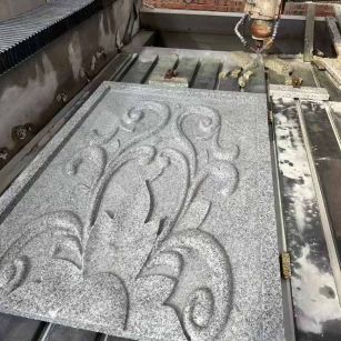 吴忠 白麻别墅干挂雕花板