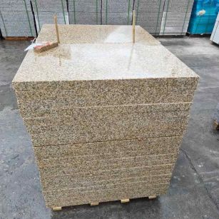 吴忠 湖北黄金麻花岗岩石材荔枝面外墙石材