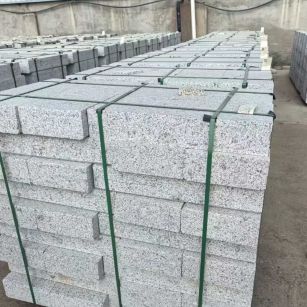 吴忠 白麻花岗岩路沿石，弧形路沿石，道牙石，马路牙子，界石，路缘石，平沿石，直岩石，平缘石等