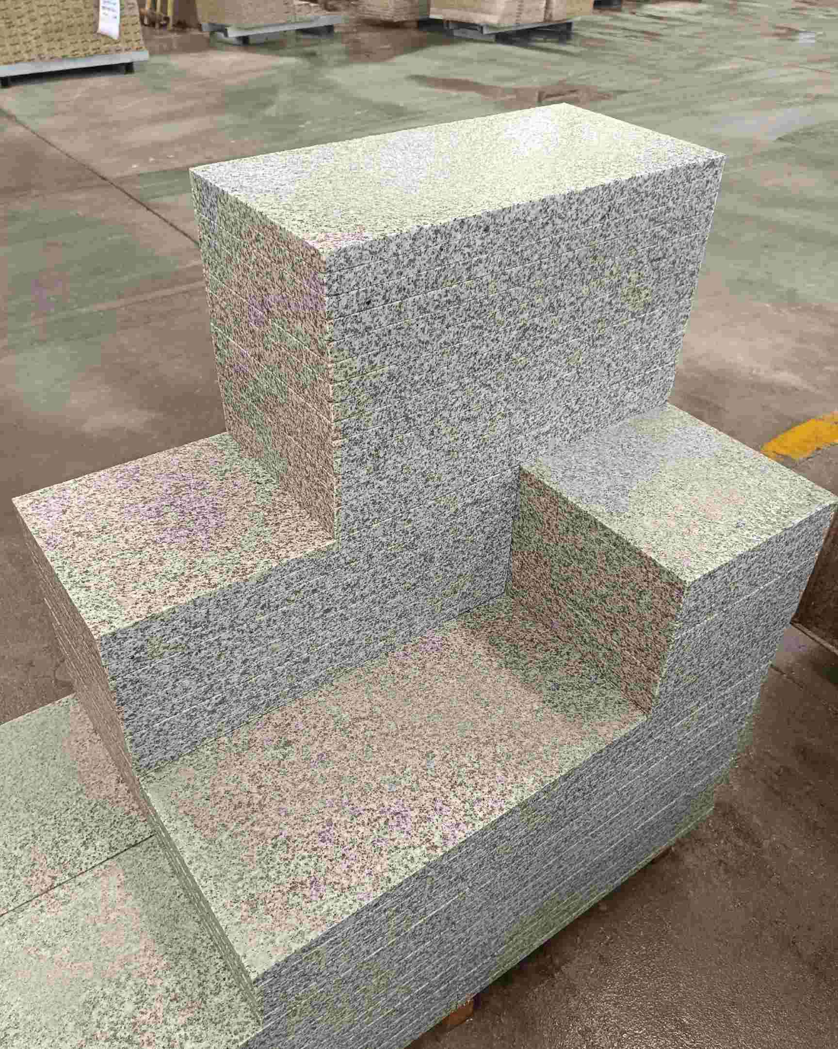 吴忠 白麻花岗岩荔枝面地铺石