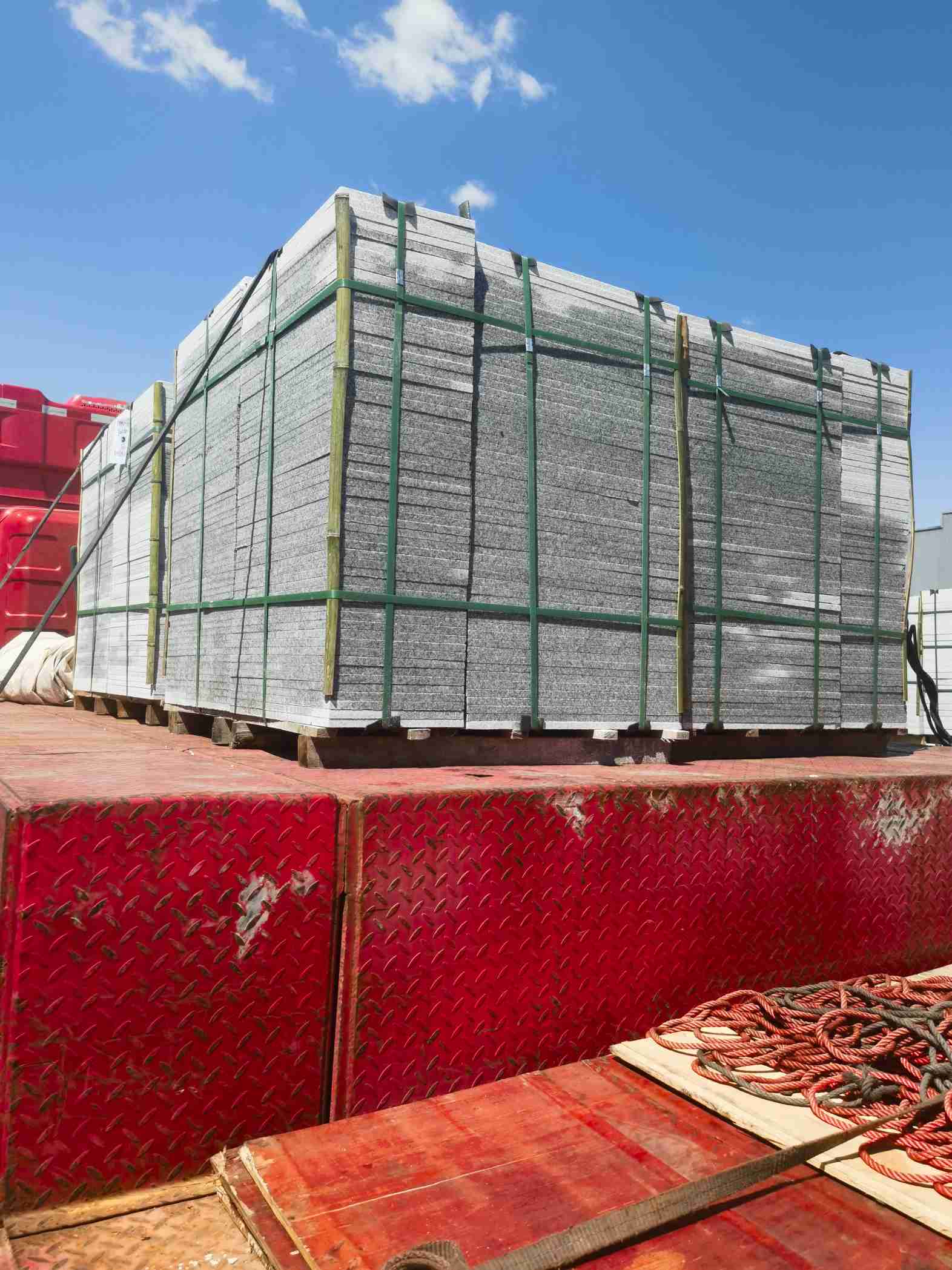 吴忠 芝麻白火烧规格板地铺石300*600/600*600