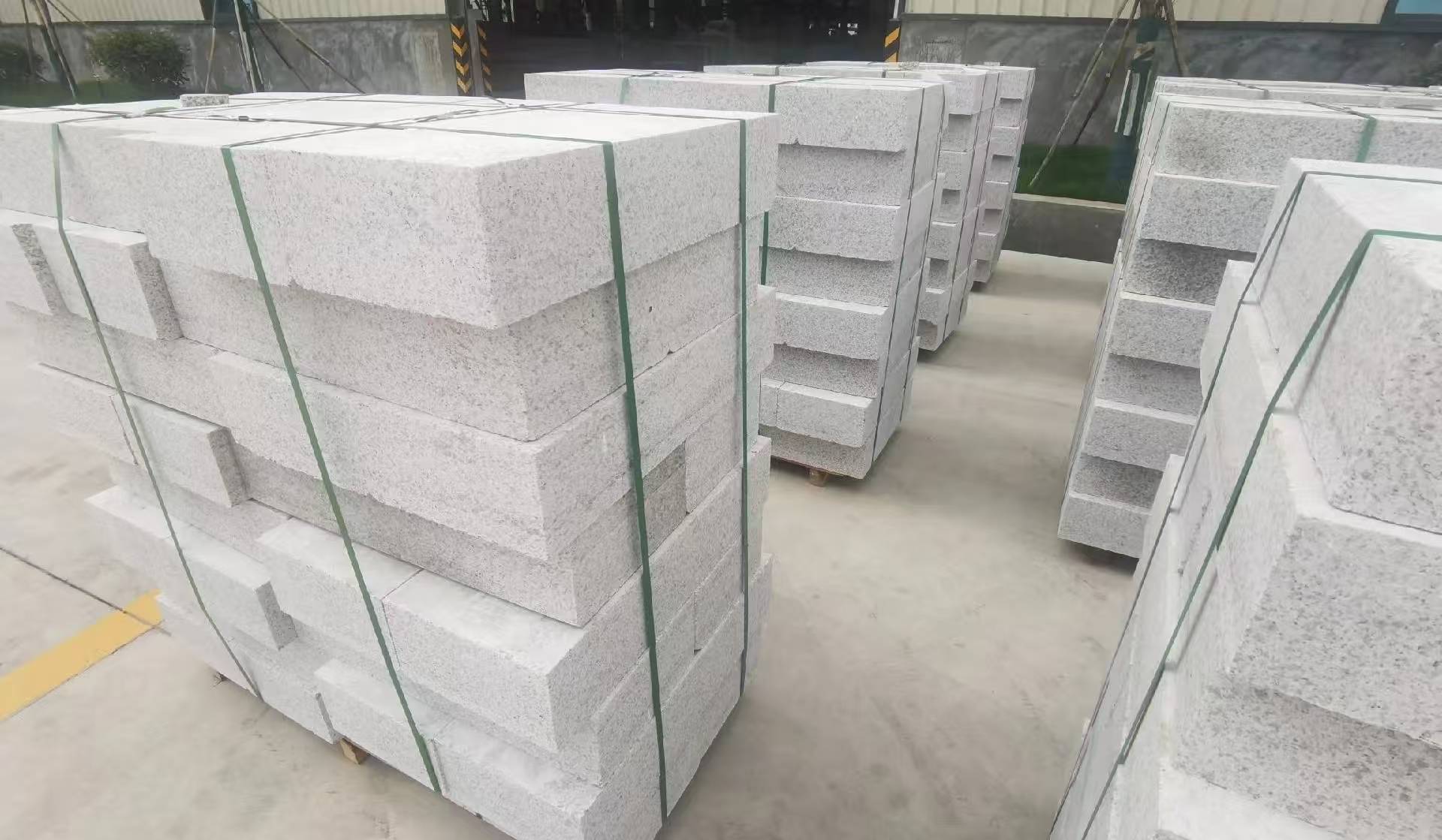 吴忠 白麻花岗岩路沿石，立缘石，平缘石，路牙石，道牙石，马路牙子等