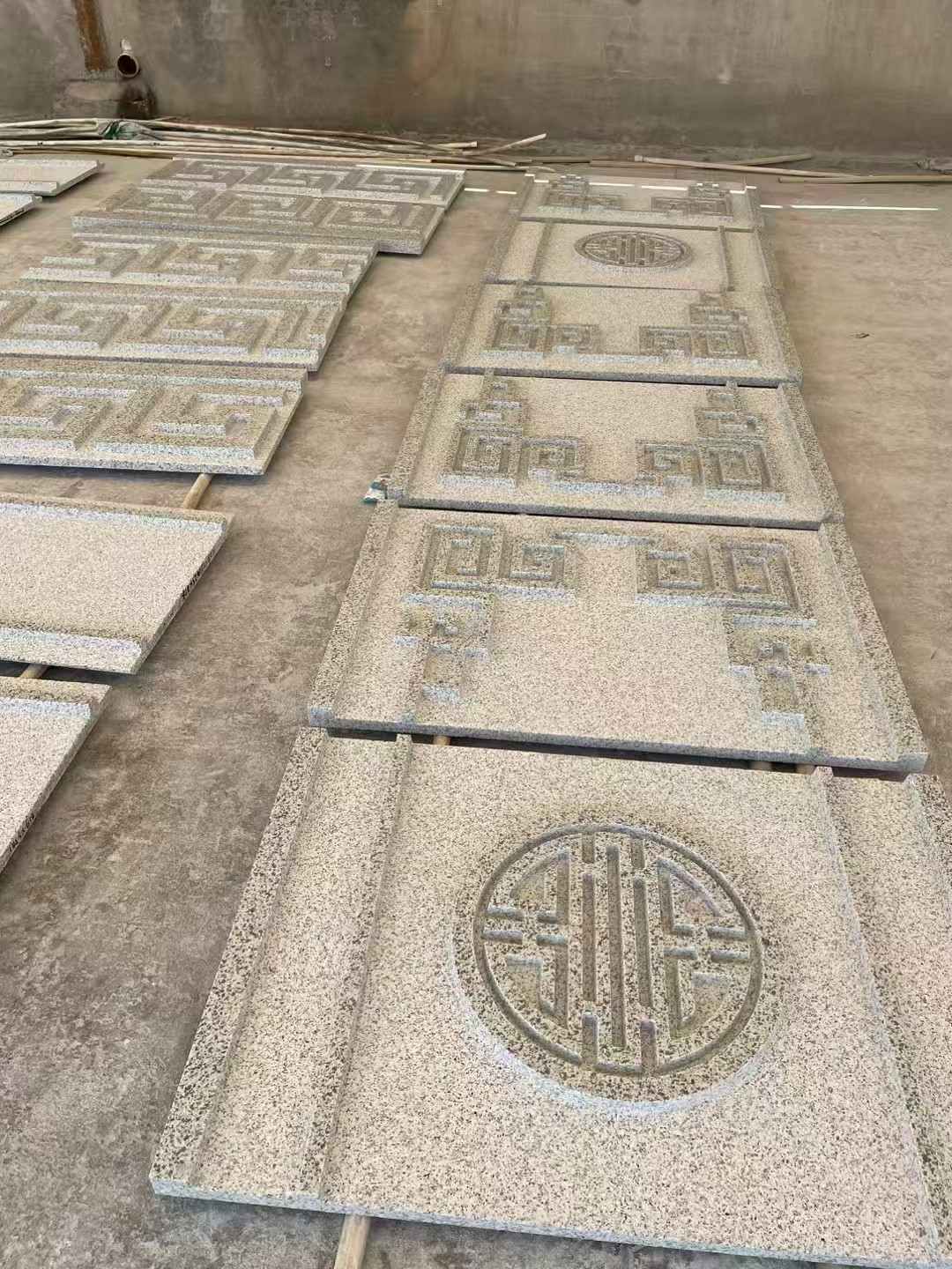 吴忠 白麻花岗岩外墙立面雕刻板