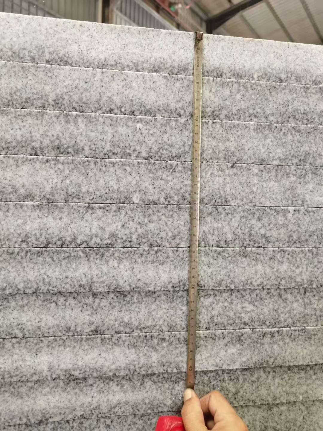 吴忠 芝麻白火烧成品厚薄均匀，B料价格接近A料质量