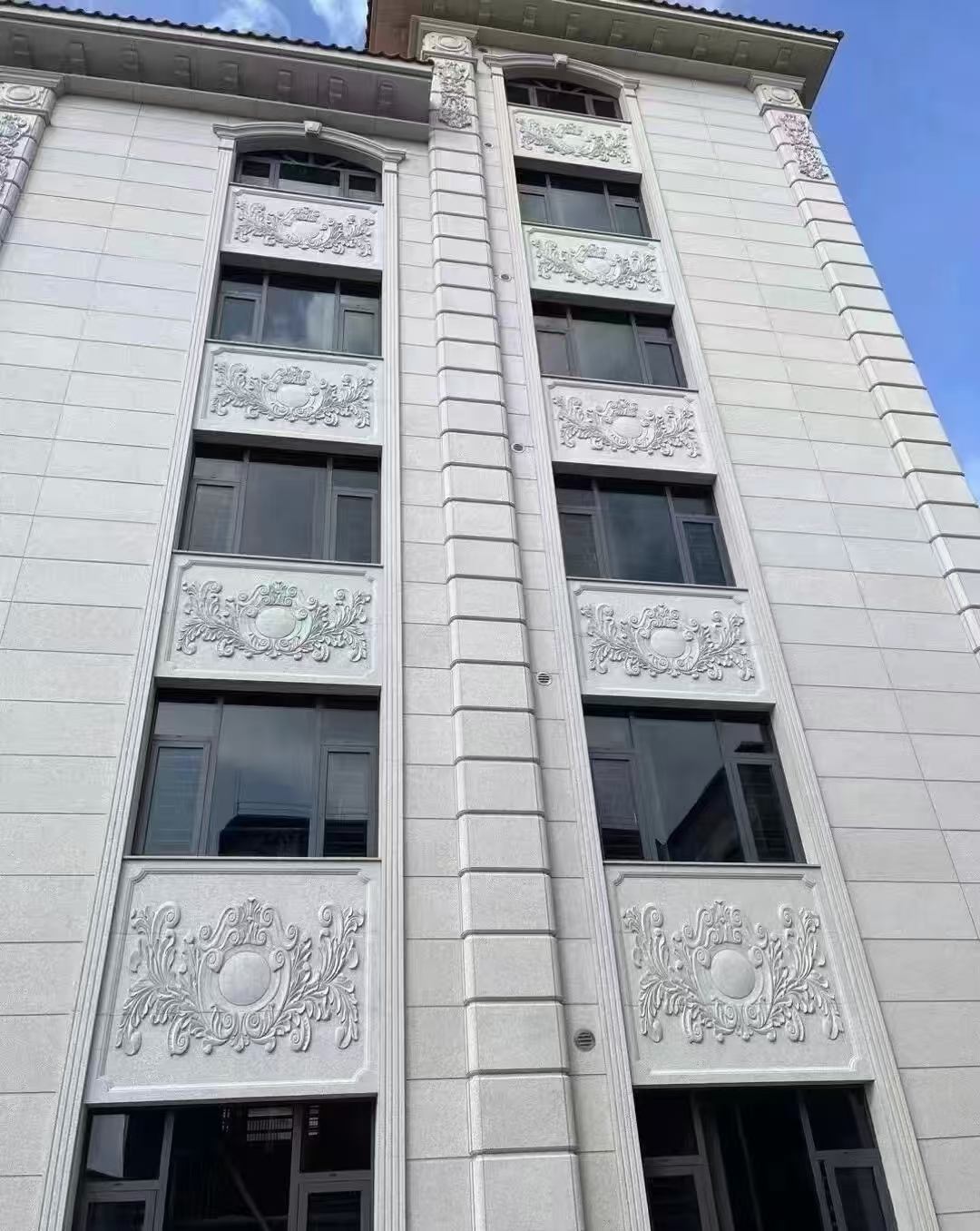 吴忠 白麻荔枝面花岗岩别墅外墙干挂